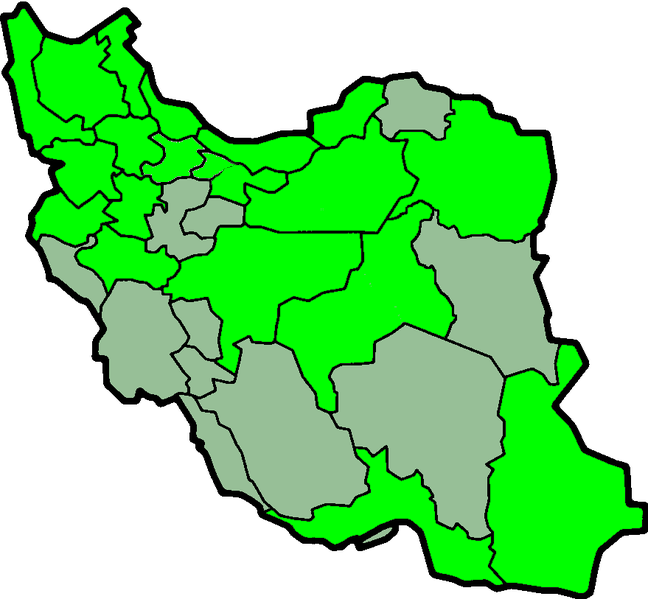 عکس کارتونی از نقشه ایران